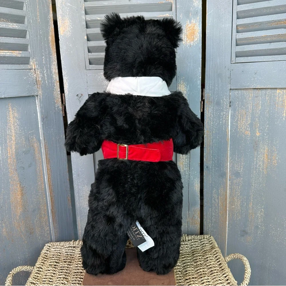 Ditz Designs Black Bear With Vest And Bow Tie 24" - Picture 10 of 16